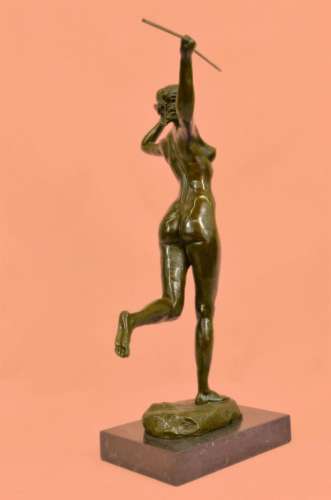 Christmas Present Gift Nude Woman Warrior Strong Art Masterpiece Bronze Statue Best Gifts & Collectibles Deals